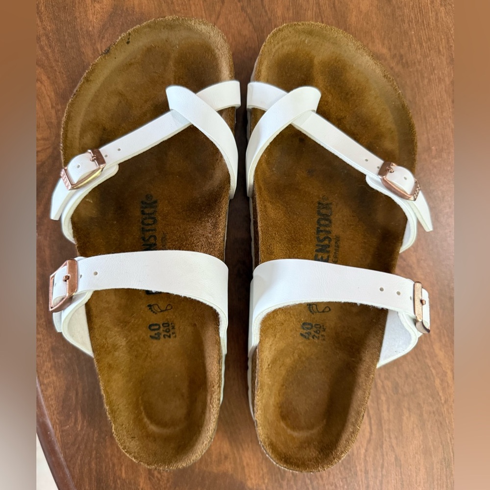 Birkenstock Mayari White Sandals